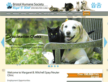 Tablet Screenshot of mbmspayneuterclinic.org